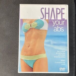 Shape Your Abs 4 5-mins plus a 35 minute fat burning workout Bonus 12min fix! 📀